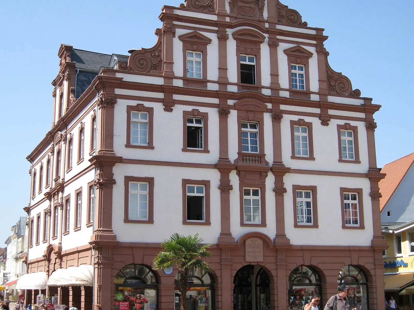 Alte Münze in Speyer, historisches Münzgebäude an der Maximilianstraße