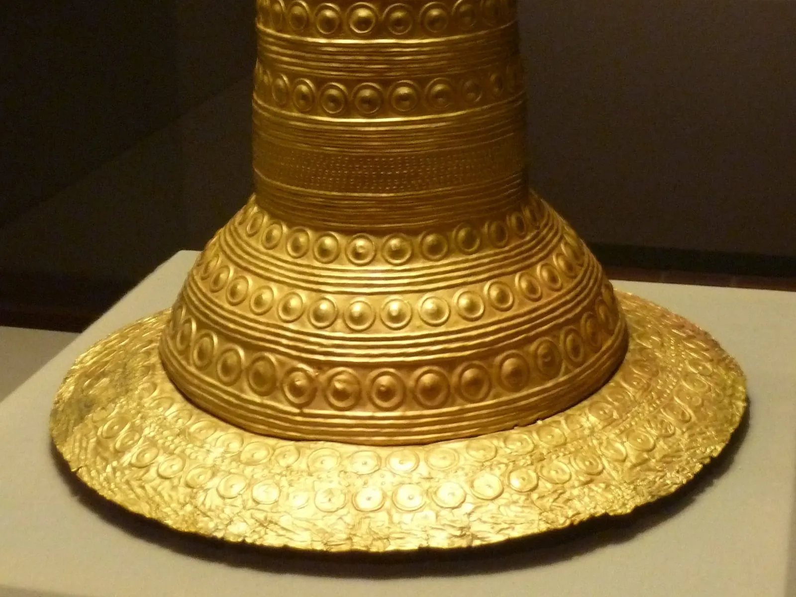 Goldener Hut von Schifferstadt im Historischen Museum der Pfalz in Speyer