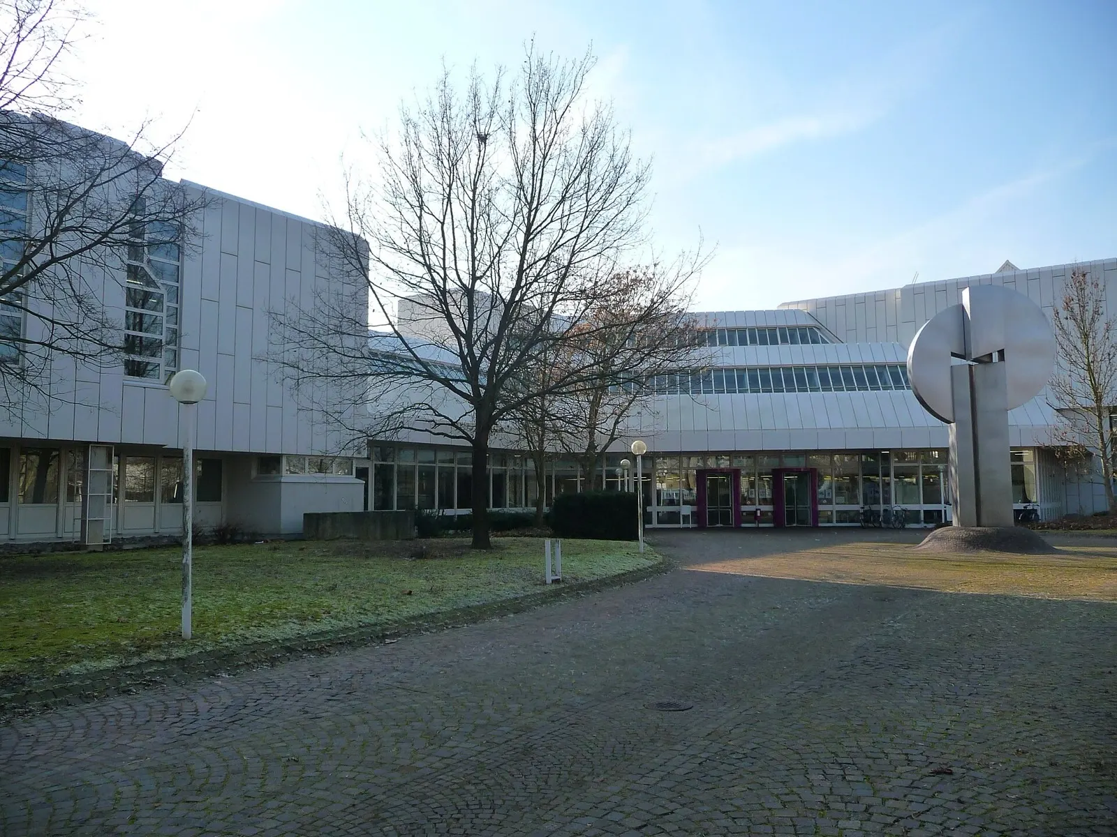 Pfälzische Landesbibliothek in Speyer, moderner Bibliotheksbau
